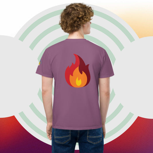 Unisex garment-dyed pocket t-shirt