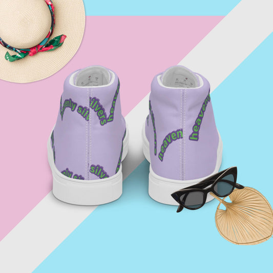 Women’s high top canvas shoes