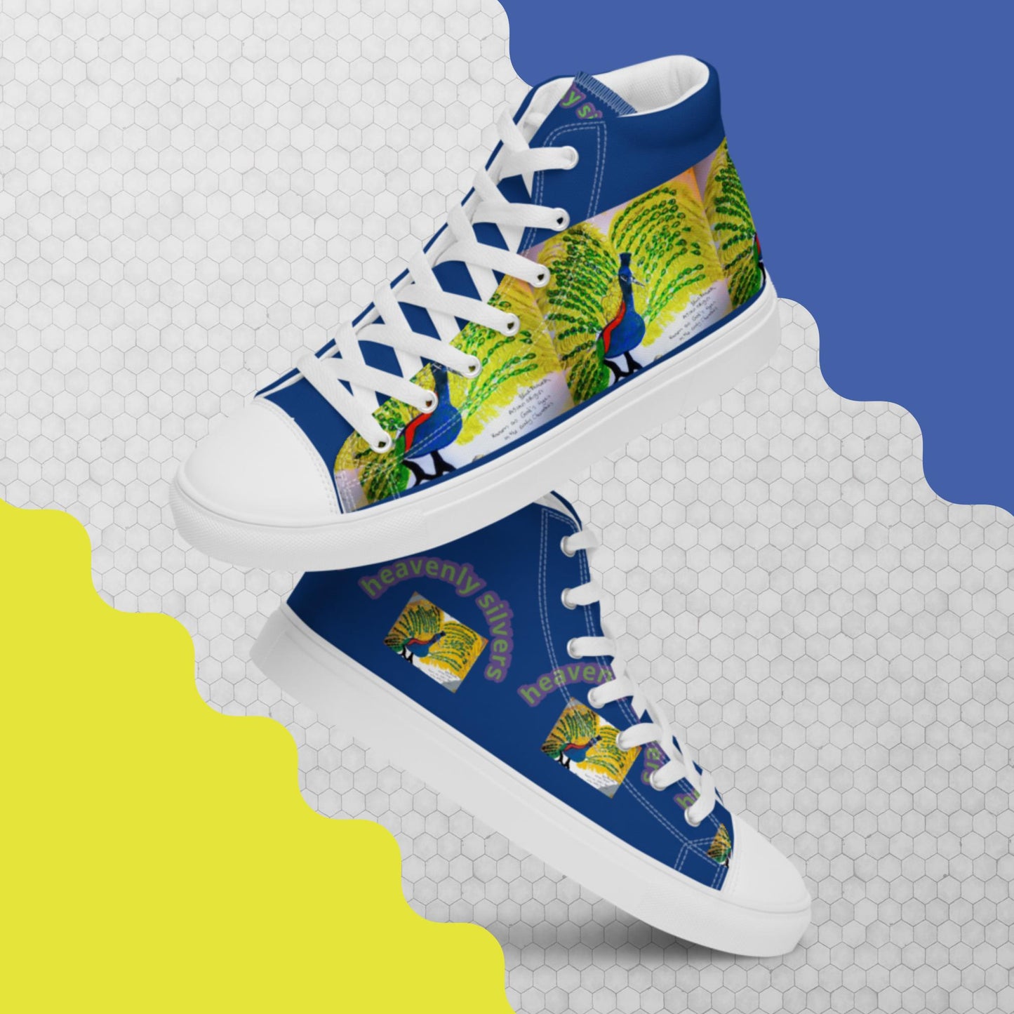 Women’s high top canvas shoes