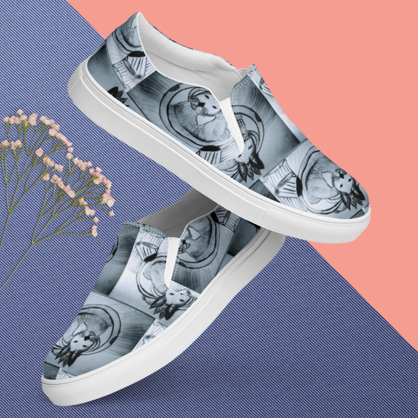 Women’s slip-on canvas shoes